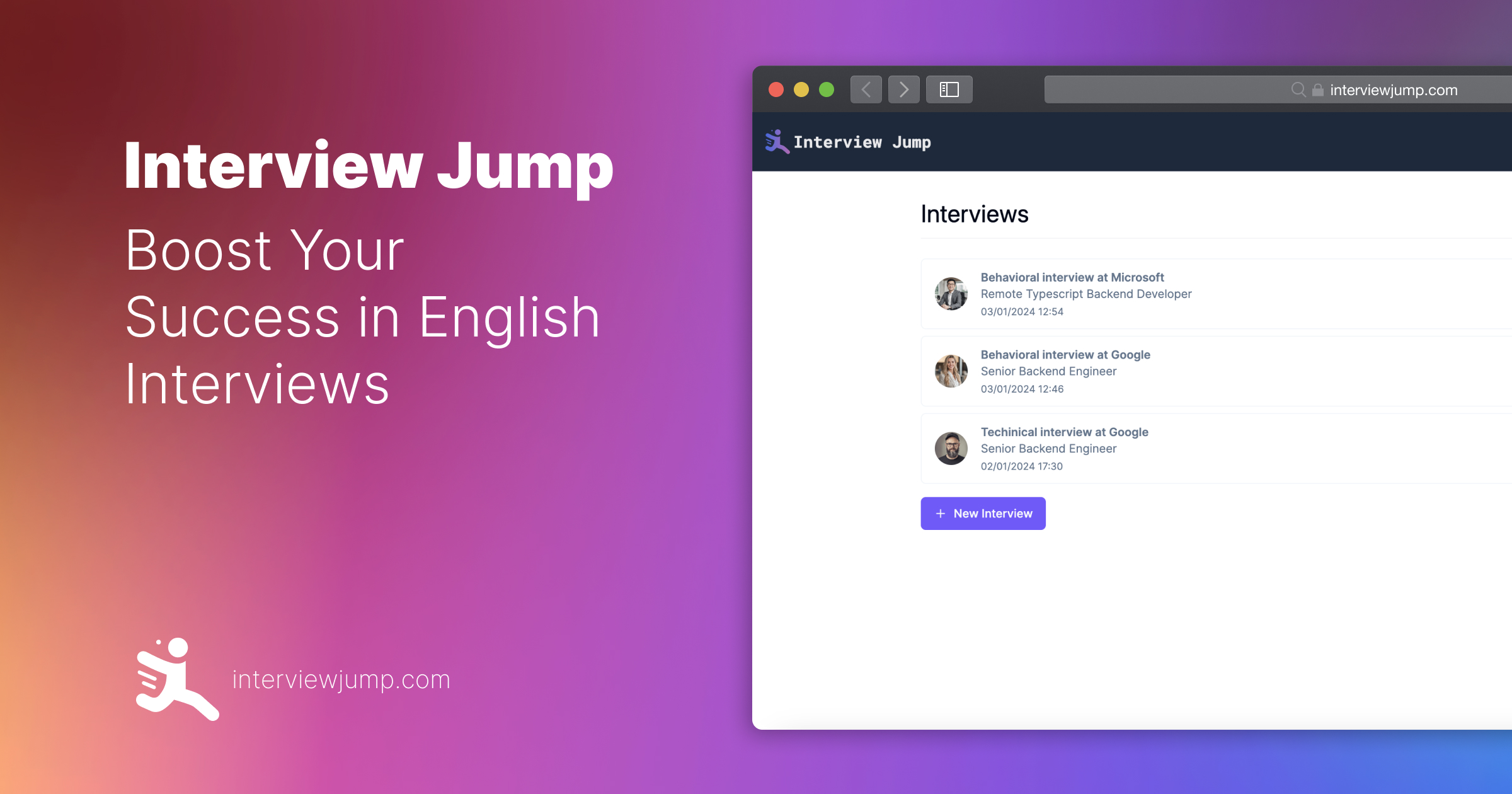 Jump Blogspot Interview Jump | Master English Interviews with AI Simulations